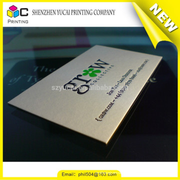 Silk screen embossing business card organizer